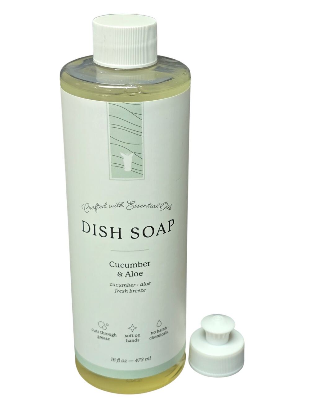 Pink Zebra Cucumber & Aloe Fresh Breeze Dish Soap 16 oz.